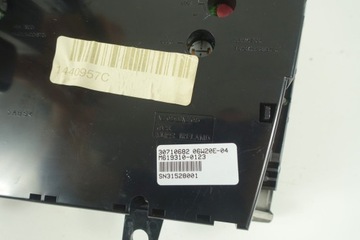 PANEL KLIMATIZACE ŘÍZENÍ VENTILACE VOLVO XC90 I 1 FACELIFT 07-14 FL 30710682