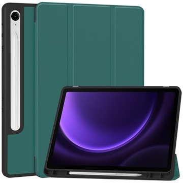 ТОНКИЙ КОРПУС ТПУ + ЗАКАЛЕННОЕ СТЕКЛО для SAMSUNG GALAXY TAB S9 X710 / S9 FE X510