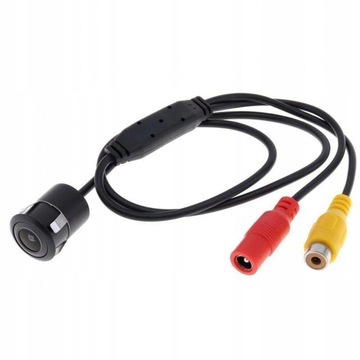 czarny Tylna kamera samochodowa 4 LED Night Vision