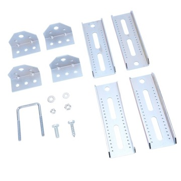 4 комплекта оцинкованных поворотных кронштейнов верхней кровати YB