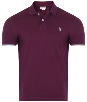 U.S. POLO ASSN. - MĘSKA KOSZULKA POLO NSPE 197 64980 41029 175 polówka