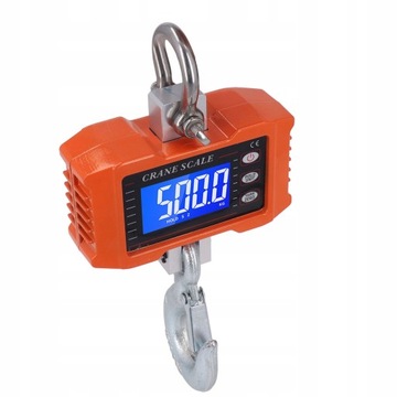 КРАНОВЫЙ КРЮК ВЕСЫ 1000КГ 1Т LED СКЛАД