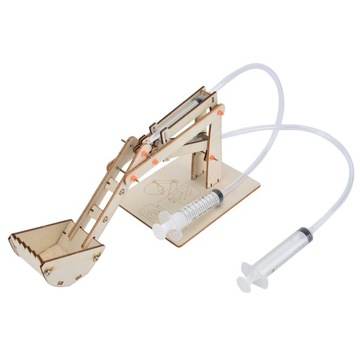 Модель гидравлического экскаватора своими руками STEM Toys для