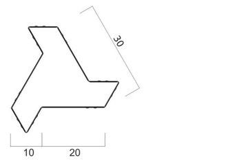 VJETRA 8см экологически чистая ажурная брусчатка