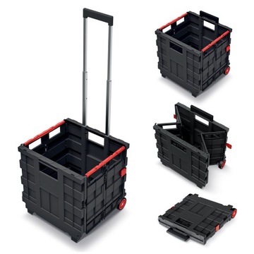 SKŁADANY KOSZYK NA KÓŁKACH Kistenberg CART KCT4040