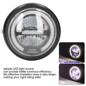 ФАРА МОТОЦИКЛА ПЕРЕДНЯЯ ФОНАРЬ СВЕТОДИОДНАЯ