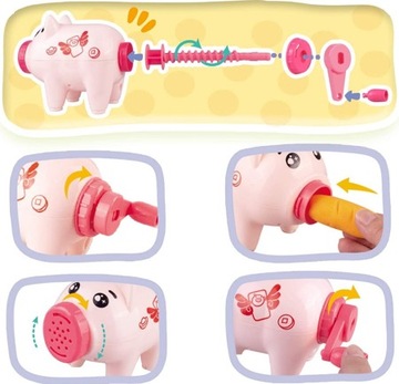 МАШИНА ДЛЯ МАКАРОНОВ ДЛЯ КАСТЕРА КРЕАТИВНЫЙ НАБОР ТОРТ СВИНКА