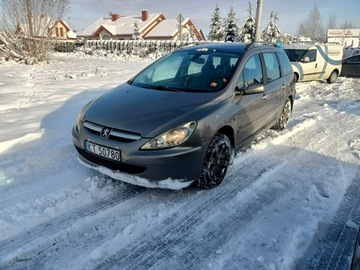 Peugeot 307 I Kombi 2.0 HDi 8V FAP 109KM 2002 Peugeot 307 SW 2.0 HDI 110km 02r 7os, zdjęcie 1