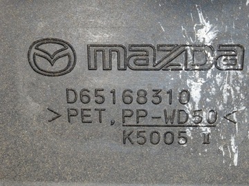 ЗАДНЯЯ ПОЛКА БАГАЖНИКА MAZDA 2 DE HATCHBACK D65168310
