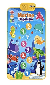 MATA MUZYCZNA TANECZNA INTERAKTYWNA ZWIERZĄTKA MORSKIE ZABAWKA DLA DZIECI