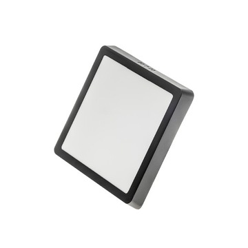SURFACE SURFACE Светодиодная потолочная панель PANEL SQUARE 18W 1620lm Немигающий CCD ЧЕРНЫЙ