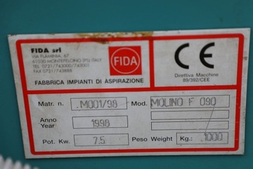 Измельчитель мусора FIDA Molino F 090 7,5 кВт