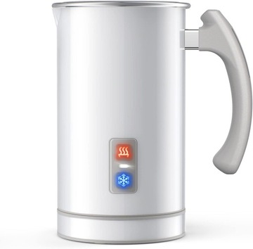 ELEKTRYCZNY SPIENIACZ DO MLEKA 4w1 650W 500ml stal nierdzewna podgrzewacz