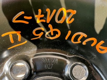 AUDI Q5 80A KOLO DOJEZDOVÉ DOJEZDOVDOJEZDOVÉ 18"