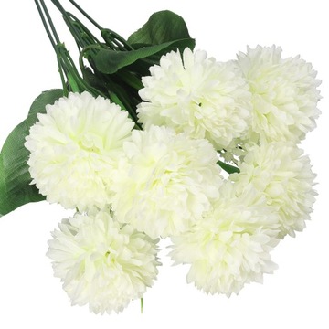 ДЕКОРАТИВНЫЙ БУКЕТ ЧЕСНОК x7 ИСКУССТВЕННЫЕ ЦВЕТЫ ЧЕСНКА В ДЕКОРАТИВНОМ БУКЕТЕ