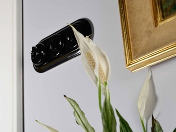 КЕРАМИЧЕСКИЙ ДВУХСТОРОННИЙ ПЕРЕКЛЮЧАТЕЛЬ РЕТРО LOFT ДЛЯ СКРЫТОГО МОНТАЖА