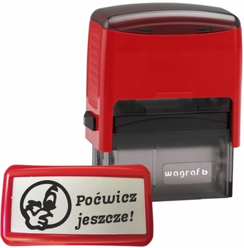 PIECZĄTKA motywująca dla NAUCZYCIELI Ocena obrazkowa - POĆWICZ JESZCZE