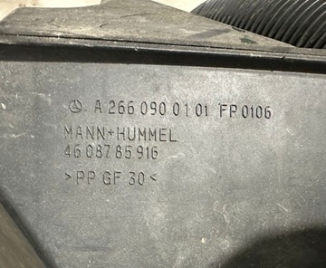 MERCEDES W245 POUZDRO FILTRU VZDUCHU A2660900101