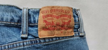 89 ___ LEVI'S 505___ SPODNIE JEANSY MĘSKIE W38/L34