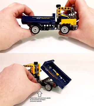 KLOCKI LEGO 42147 TECHNIC WYWROTKA SAMOCHÓD ZABAWKA NA PREZENT DLA CHŁOPCA