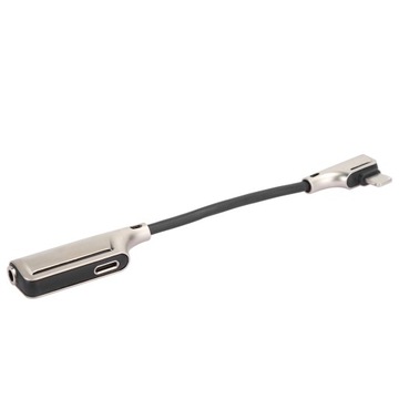 Адаптер для зарядного устройства для наушников 2 в 1.