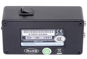 Пассивный DI-бокс Behringer Ultra-DI DI400P