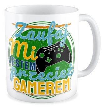 Kubek prezent GAMER GRACZ Player Zaufaj mi