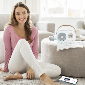 БЕСПРОВОДНОЙ КАРАОКЕ-МИКРОФОН BLUETOOTH ДИНАМИК C20 PLUS + 2 МИКРОФОНА