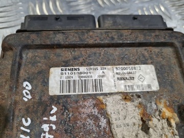 8200044437 JEDNOTKA MOTORU 1.6 79 2000 RENAULT SCENIC I (JA0/1_)