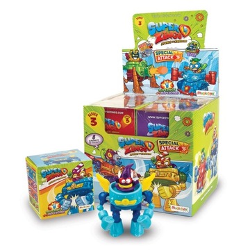 SUPER ZINGS SERIA 3 SUPERBOT + FIGURKA SUPERZINGS Ruchomy Robot