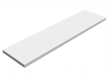 Półka wisząca do garderoby pokoju 80x30 LSS BIAŁA