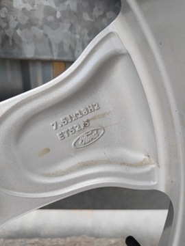 4× DISK HLINÍK FORD OE 7.5" X 18" 5X108