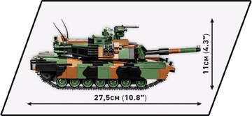 Танк COBI-2623 M1A2 SEPv3 Abrams в цветах 1-й