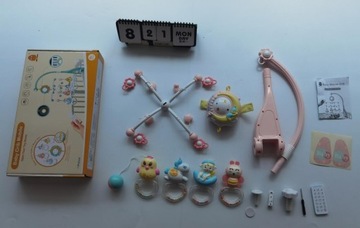 МНОГОФУНКЦИОНАЛЬНАЯ МУЗЫКАЛЬНАЯ ШКАТУЛКА-КАРУСЕЛЬ ДЛЯ КРОВАТИ СЕНСОРНАЯ ИГРУШКА С ДИСТАНЦИОННЫМ УПРАВЛЕНИЕМ