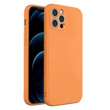 ETUI CASE IPHONE 13 PRO MAX POMARAŃCZOWY