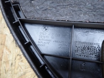 БОКОВАЯ КРЫШКА БАГАЖНИКА ЛЕВАЯ BMW 316D E91 LIFT COMBI EUROPA 7068881