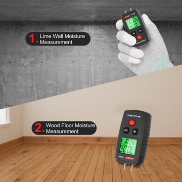 ИЗМЕРИТЕЛЬ ВЛАЖНОСТИ ДЛЯ ДЕРЕВА ИЗМЕРИТЕЛЬ ВЛАГИ БЕТОНА КИРПИЧ ШТУКАТУРКА ЖК-дисплей