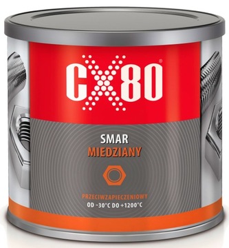 CX80 SMAR MIEDZIANY PRZECIWZAPIECZENIOWY 500G