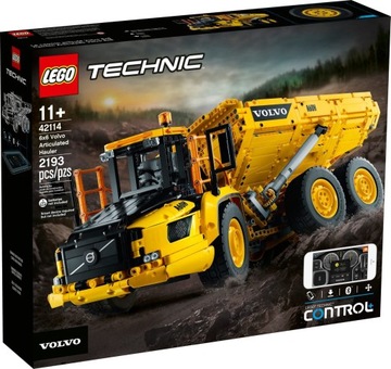 LEGO Technic Wozidło przegubowe Volvo 6x6 42114