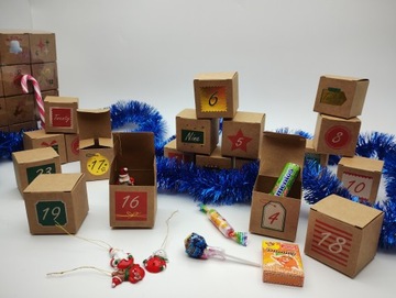 Постоянный Адвент-календарь — прямоугольник, который можно заполнить самостоятельно 599