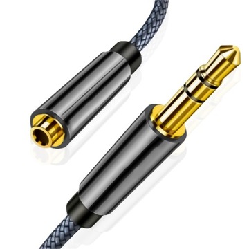 Kabel Przedłużacz Mini Jack Audio HQ AUX 3,5mm 3m