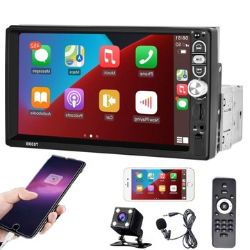 RADIO SAMOCHODOWE BLUETOOTH WYŚWIETLACZ 7