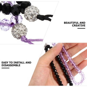 Хрустальные украшения-цепочки для вашего мобильного телефона