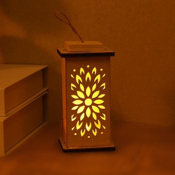 Ид Мубарак светодиодные фонари мусульманские исламские декоративные фонари ночные огни