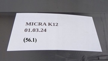 DESKA ROZDĚLOVAČE NISSAN MICRA K12 68200AX700