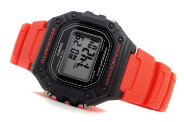 ZEGAREK MĘSKI CASIO W-218H SPORTOWY + PUSZKA