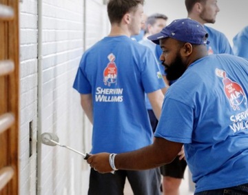 Краска по дереву Sherwin Williams белая 5л.