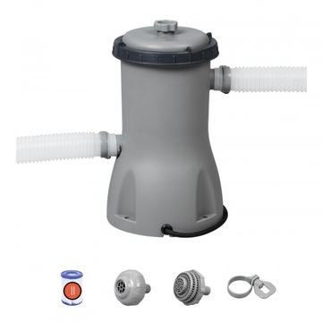 Эффективный фильтр-насос для бассейнов 3028л/ч Bestway 58386GS насос для бассейна