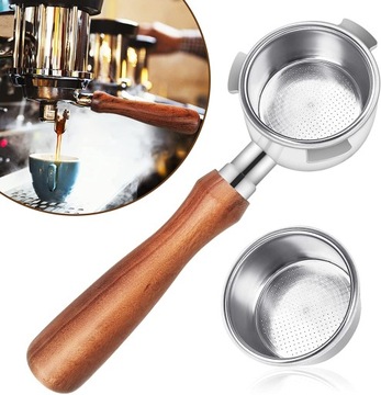 ПОРТФИЛЬТР ДЛЯ ЭСПРЕССО БЕЗ ДНК 51 ММ ЗАПАСНОЙ ФИЛЬТР DELONGHI EC680/EC685