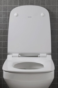 ZESTAW WC MISKA RIMLESS WISZĄCA Z DESKĄ DURAVIT